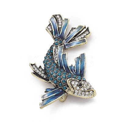 Goldfish Enamel Pins LS-JEWB-E041-01AB-01-1