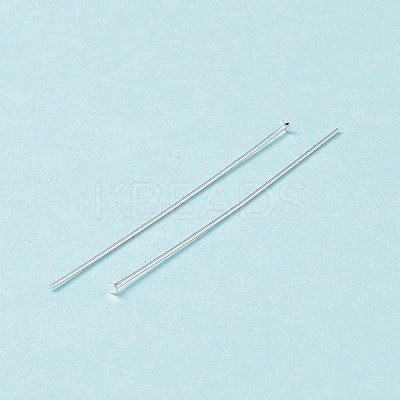 Brass Flat Head Pins X-KK-WH0058-03D-S-1