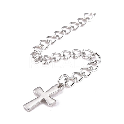 Tarnish Resistant 304 Stainless Steel Chain Extender LS-STAS-F268-45P-1