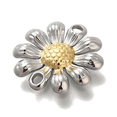 304 Stainless Steel Connector Charms STAS-P371-018PG-1