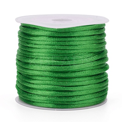 Nylon Satin Rattail Cords NWIR-L006-1mm-09-1