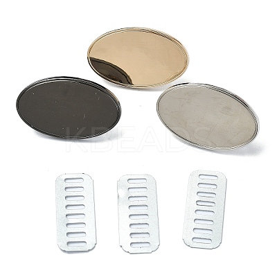 (Defective Closeout Sale: Scratched) Zinc Alloy Bag Decorative Clasps FIND-XCP0002-70-1