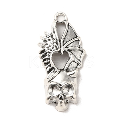 Tibetan Style Alloy Pendants PALLOY-M217-35AS-1