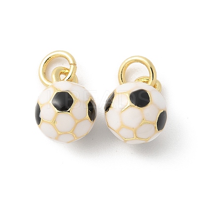 Brass Enamel Pendants KK-P294-38G-M-1