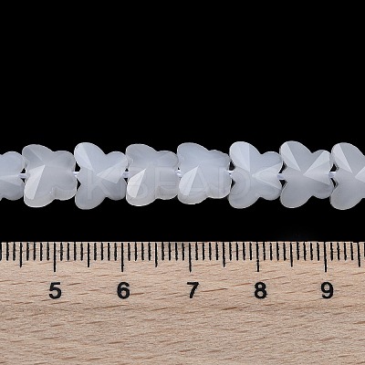 Imitation Jade Glass Beads Strands EGLA-L045-I-A08-1
