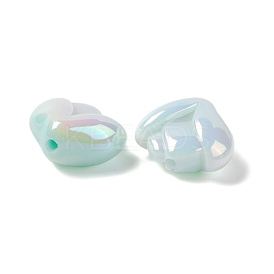 Opaque Acrylic Beads OACR-E004-16-1