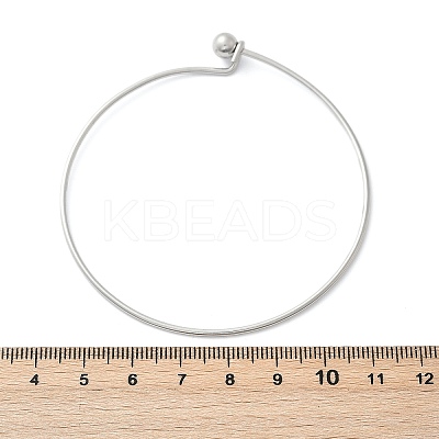 304 Stainless Steel Bangles for Women BJEW-C088-02P-1