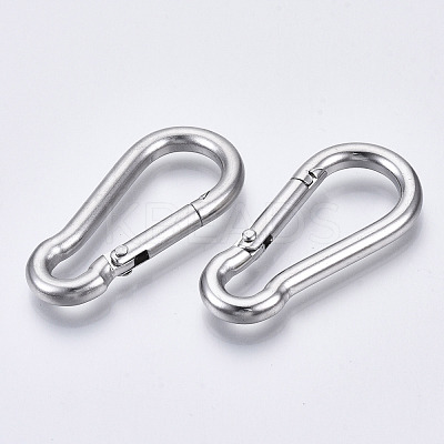 Tarnish Resistant 304 Stainless Steel Rock Climbing Carabiners STAS-N087-24A-01-1