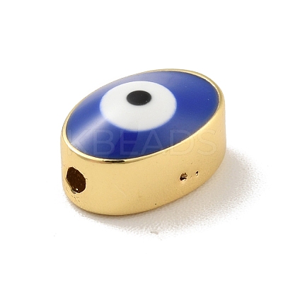 Real 18K Gold Plated Brass Beads KK-B059-37G-F-1