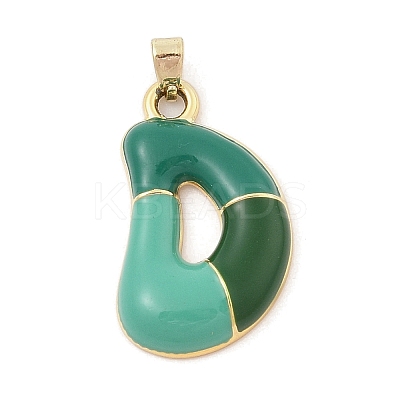 Alloy Enamel Pendants ENAM-S023-01G-D-1