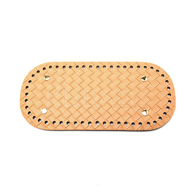 Leather Oval Bottom FIND-WH0091-60A-1