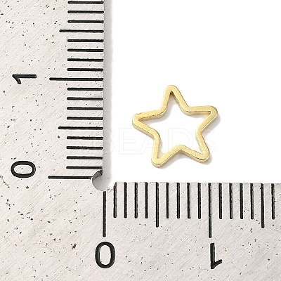 Brass Linking Rings KK-K383-09F-G-1