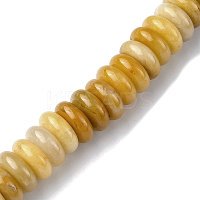 Natural Topaz Jade Beads Strands G-F743-01G-02-1