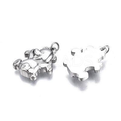 Non-Tarnish 304 Stainless Steel Pendants STAS-S116-410P-1