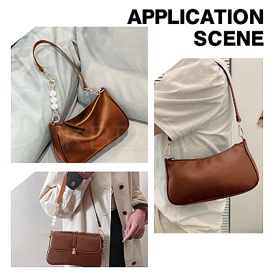 1Pc PU Imitation Leather Bag Handles DIY-WR0003-27B-1