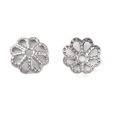 Non-Tarnish 316 Stainless Steel Bead Caps STAS-K274-04P-1