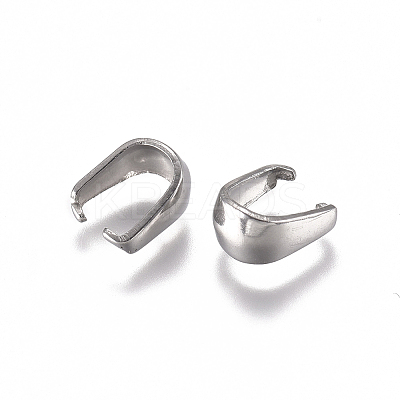 Tarnish Resistant 304 Stainless Steel Snap on Bails LS-STAS-L234-158P-1