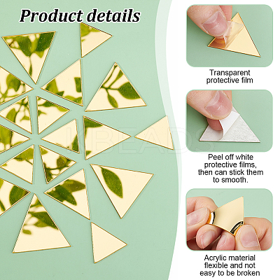 210Pcs 3 Styles Adhesive Acrylic Cabochons Sheets DIY-PH0022-93D-1
