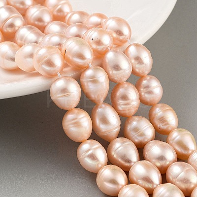 Natural Cultured Freshwater Pearl Beads Strands PEAR-P062-12A-X-1