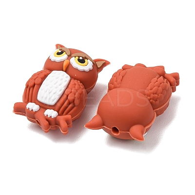 3D Animal Theem Silicone Beads SL-CBAC089-01A-1