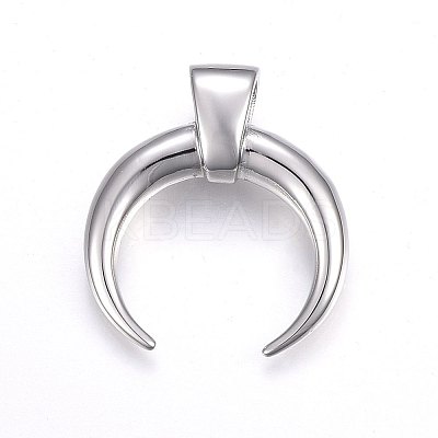 Tarnish Resistant 304 Stainless Steel Pendants X-STAS-H463-07P-1