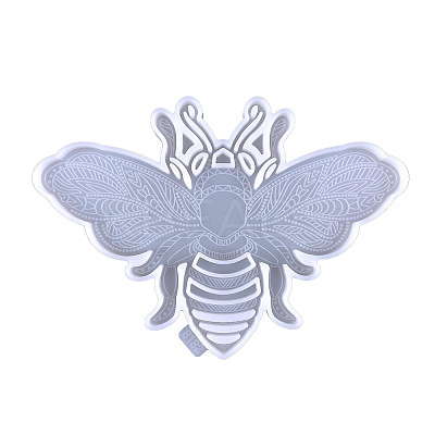 Bee DIY Food Grade Silicone Jewelry Holder Wall Hanging Molds SIMO-PW0004-19-1