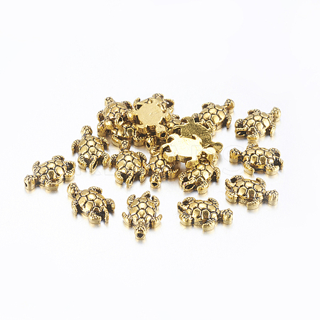 Tibetan Style Alloy Beads LS-TIBEB-7681-AG-NR-1