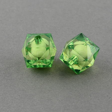 Transparent Acrylic Beads LS-TACR-S112-10mm-23-1