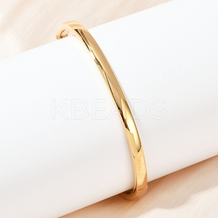 201 Stainless Steel Bangles for Men BJEW-B138-02G-1
