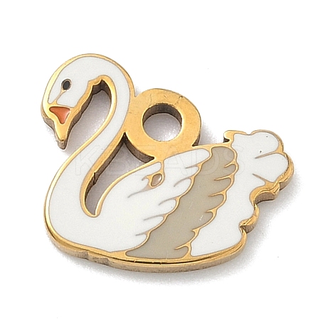 304 Stainless Steel Enamel Pendants LS-STAS-G374-01G-02-1
