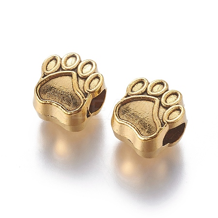 Tibetan Style European Beads LS-MPDL-6160-AG-NR-1
