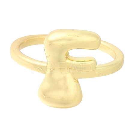 Rack Plating Brass Open Cuff Rings RJEW-S394-01G-F-1