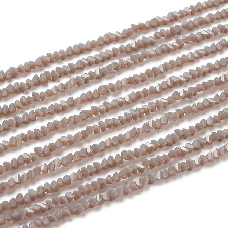 Glass Beads Strands GLAA-L031-01-C10-1