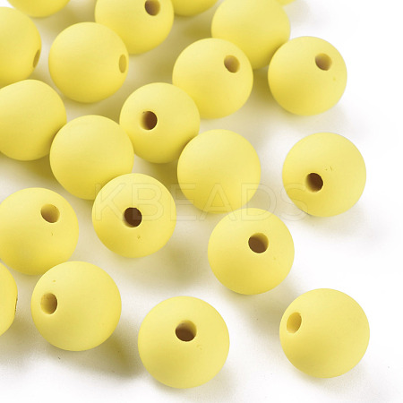 Acrylic Beads OACR-S039-05-85-1