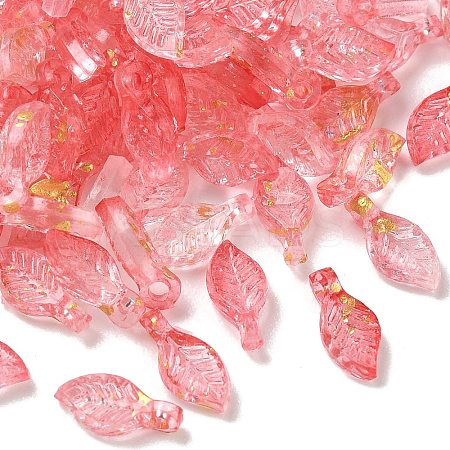 Transparent Acrylic and Gold Foil Pendants AC-CBAF9C1-04A-01-1