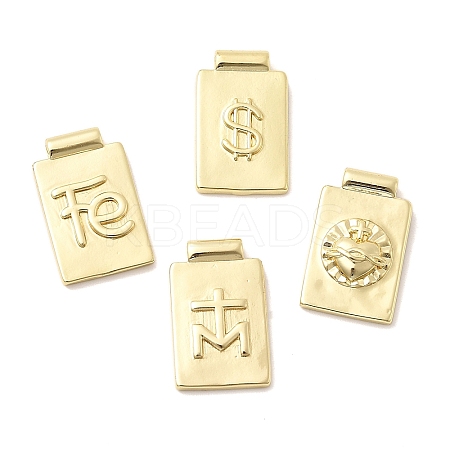 Brass Pendants KK-C137-02G-1