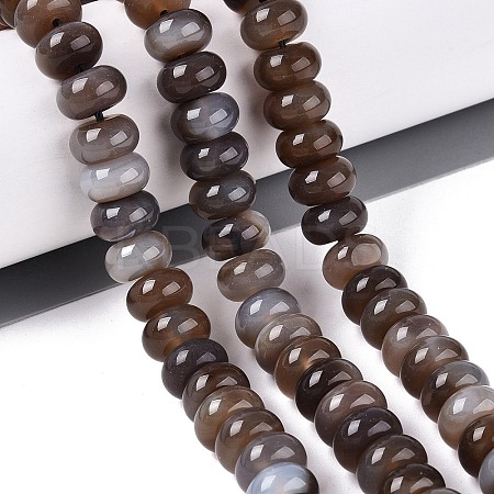 Natural Agate Beads Strands G-Q613-01E-03-1