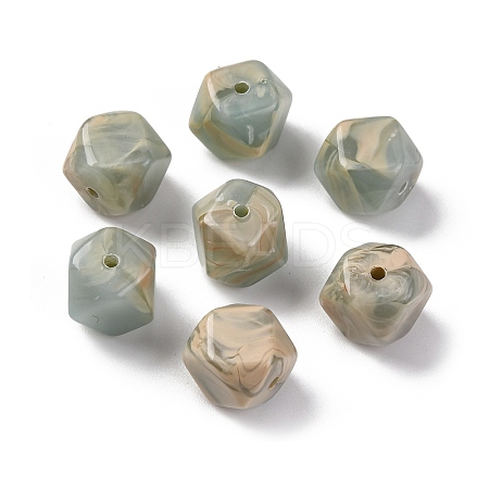 Acrylic Beads OACR-Z025-05-1