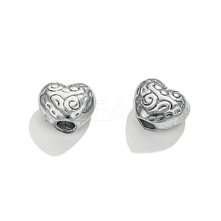 304 Stainless Steel Beads STAS-M071-01C-P-1