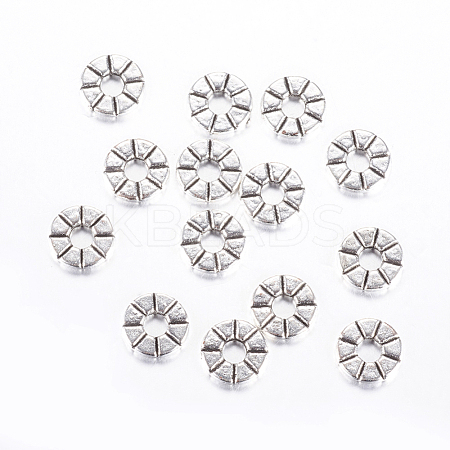 Tibetan Style Alloy Spacer Beads LF10461Y-NF-1