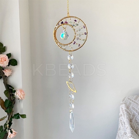 Glass Pendant Decorations PW-WG1D5E6-01-1