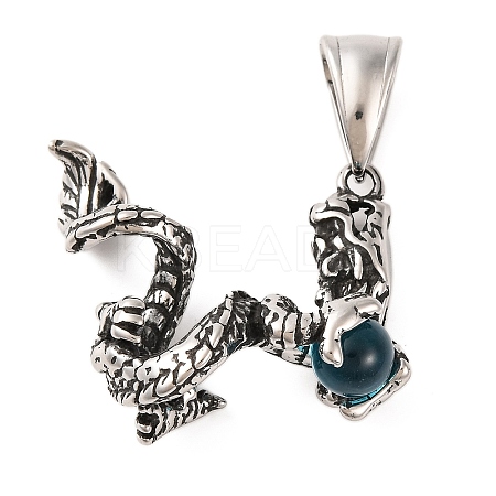 316 Surgical Stainless Steel Pendants STAS-Z073-20AS-1