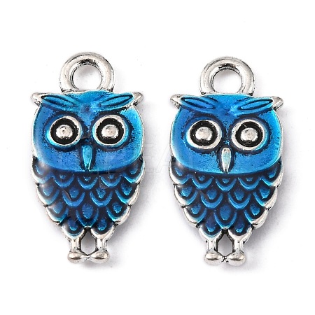 Alloy Enamel Pendants ENAM-C1406-4-1