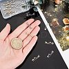 20Pcs 2 Color 201 Stainless Steel Links Connectors STAS-UN0031-19-2