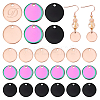 60Pcs 3 Colors Ion Plating(IP) 304 Stainless Steel Charms STAS-PH0006-68-1