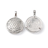 Natural Quartz Crystal Pendants G-P498-04P-24-2