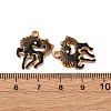 304 Stainless Steel Enamel Pendants LS-STAS-Q363-13B-G-3