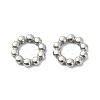Non-Tarnish 304 Stainless Steel Linking Rings STAS-Z066-08P-1