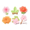 Opaque Resin & Enamel Cabochons RE-B003-04-1