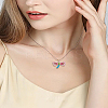 20Pcs Alloy Enamel Pendants ENAM-LP0001-61-3